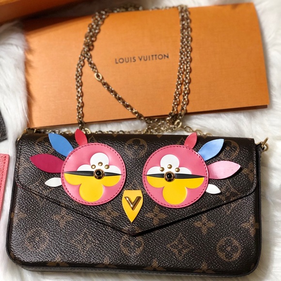 Louis Vuitton, Bags, Louis Vuitton Pochette Felicie Lovelybird 40